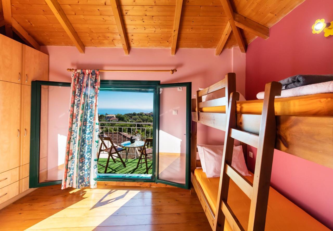Lefkada Sunset House Villa Kalamítsi Eksteriør billede
